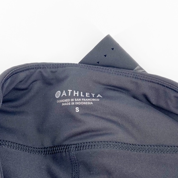 Athleta Black Laser Run Skorts Size Small - Picture 3 of 6